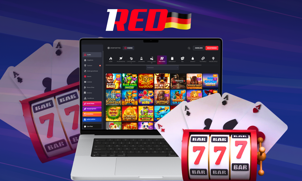 Im Casino 1Red stehen mehrere Tausend Slots von internationalen Anbietern zur Verfügung